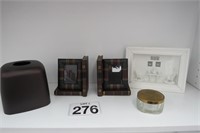 Picture Frame Bookends & Home Decor