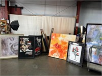25pc  Assorted Art &  Frames