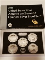 2011 US MINT AMERICA THE BEAUTIFUL SILVER PROOF