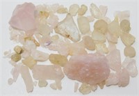 5.5 oz of Quartz & Rose Quartz