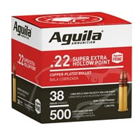 Aguila 1B221118 Super Extra High Velocity 22 LR 38