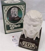 ELVIS 1935 TO 1977 BUST DECANTER