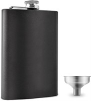 Flask for Liquor for Men with Metal Funnel,