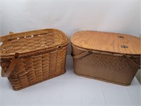 2 large baskets