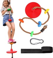 Climbing Rope Tree Swing with Disc Seat