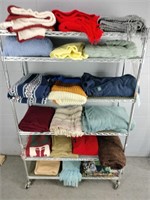 Assorted Blankets And More