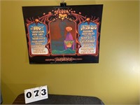 The Who and Grateful Dead, Fillmore W Venue Poster