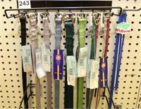 (39) dog collars and harnesses, Canine