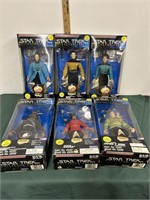 Star Trek Collector Series 9" Figure Lot-Playmates