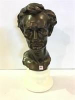 Abe Lincoln Bust Replica of Leonard Volk-