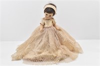 Antique German Composition Doll Moving Eyes