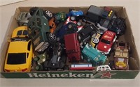 Box Of Toy Vehicles As Found