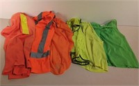 Lot Of Construction Vests/Shirts