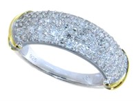 Stunning 1.00 ct VS Lab Diamond Designer Ring