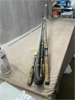 6 fishing rods