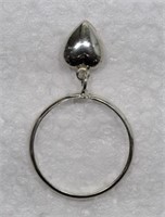 Sterling Silver Dangle Style Ring JC
