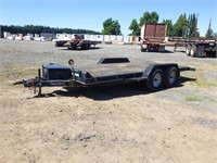 2013 Friesen CT-18-7 15' T/A Tilt Deck Trailer