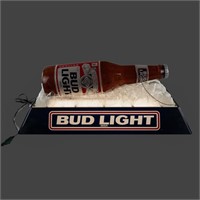 Bud Light Hanging Pool Table Advertising Light