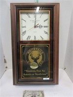 Whitetails Unlimited Wall Clock 25"