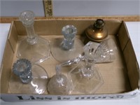 Candle holders and bells