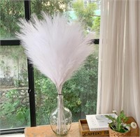 lot of 2 pampas grass Large white