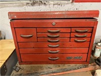 Table top tool chest, 26 inches wide by 15 i