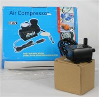 NIOB Air compressor and a mini brushless DC pu