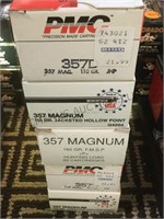 5 boxes of  357 mag ammo