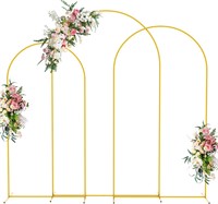 Wokceer Wedding Arch Backdrop Stand Set of 3