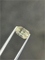 1  carats Emerald shape natural Yellow Beryl