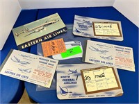 1954 Eastern North Central AIRLINE TICKETS