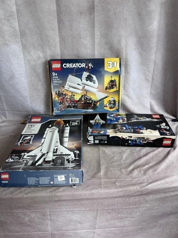 3 Boxes of Lego Studio