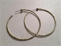 Rugged Hoop Earrings - India Handmade