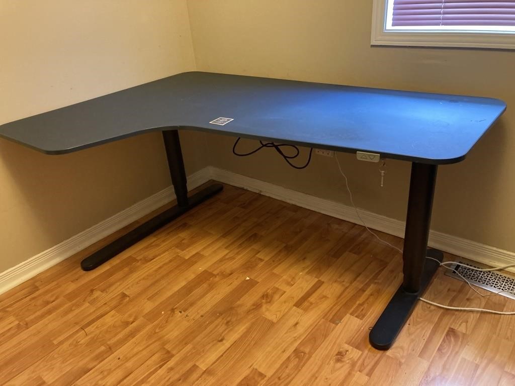 IKEA L-Shaped Sit/Stand Desk