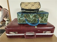 3 pc Vintage Luggage