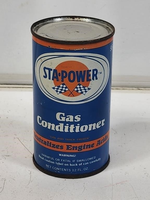 NOS Sta-Power Gas Conditioner Can