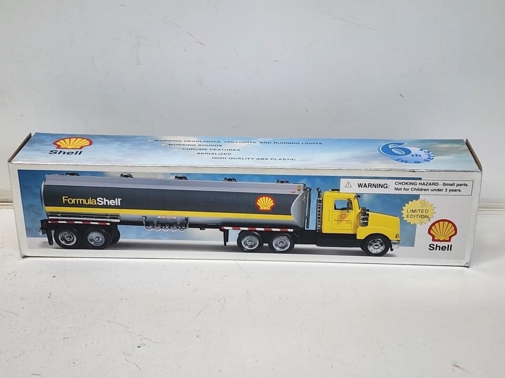 NIB Shell Oil Tanker Truck Toy