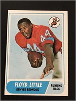 1968 Topps Floyd Little Rookie Card #173