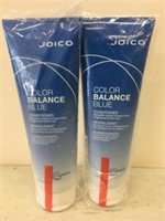 2 Joico Color Balance Blue Conditioners 250ml/ea