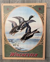 Winchester Duck Metal Sign