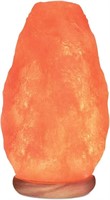 Himalayan Glow Salt Lamp with Neem Wood Base, 6