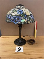 21" TALL "TIFFANY STYLE" LAMP