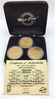 1997 NBA Champion Chicago Bulls Coin Set