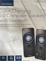 INSIGNIA COLOR CHANGING COMPUTER SPEAKERS