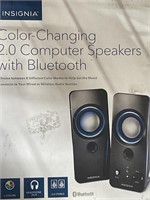 INSIGNIA COLOR CHANGING COMPUTER SPEAKERS