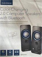 INSIGNIA COLOR CHANGING COMPUTER SPEAKERS