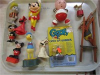 TRAY LOT -- ASSORTED TOYS