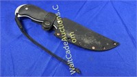 Barracuda Knife W/ Sheath D.: 6” Blade , 10 1/2”