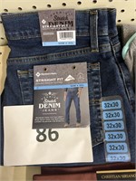MM stretch denium straight fit 32x30 jeans
