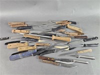 Large Lot of Knives